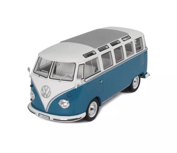 G102 - VOLKSWAGEN Combi T1 Samba Bus Regatta von 1962, blau - 1