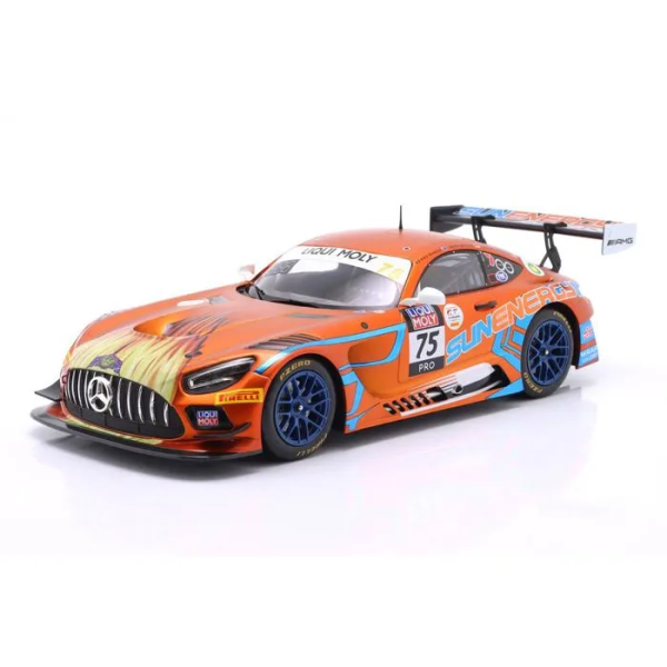 IXO-LEGT18-75BAT23 - MERCEDES-BENZ AMG GT3 EVO Team Sunenergy1 #75 12 Stunden von Bathurst 2023 1. Platz K. HABUL – J. GOUNON – L. STOLZ - 1