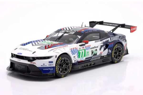 IXO-LEGTMUS-LM25077 - FORD Mustang GT3 Proton Competition #77 24 Stunden von Le Mans 2025 B. BARKER – B. SOUSA – B. TUCK - 1