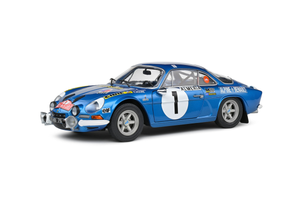 SOL1804210 - ALPINE A110 1600S #1 Rallye Monte Carlo 1972 JL. THERIER – C. ROURE - 1
