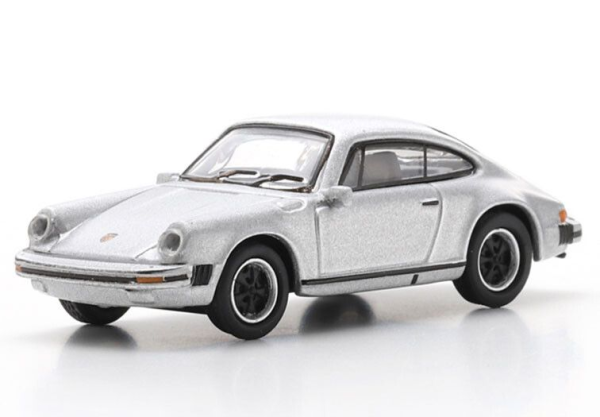 SCH87U00065 - PORSCHE 911 Carrera 3.2 Coupé 1988, silber - 1