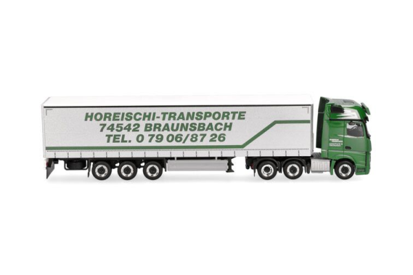 HER320856 - MERCEDES BENZ Actros L Giga 6x2 mit 3-Achs-Anhänger HOREISCHI TRANSPORTE - 1