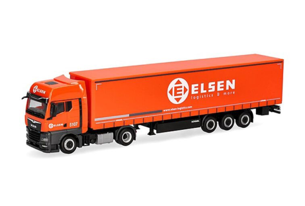 HER321150 - MAN TGX GX 4x2 mit 3-Achs-Anhänger von ELSEN - 1