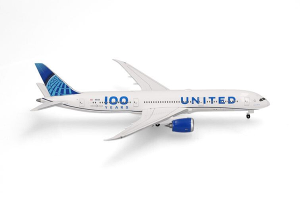 HER539050 - BOEING 787-9 Dreamliner United Airlines 100 Jahre - 1
