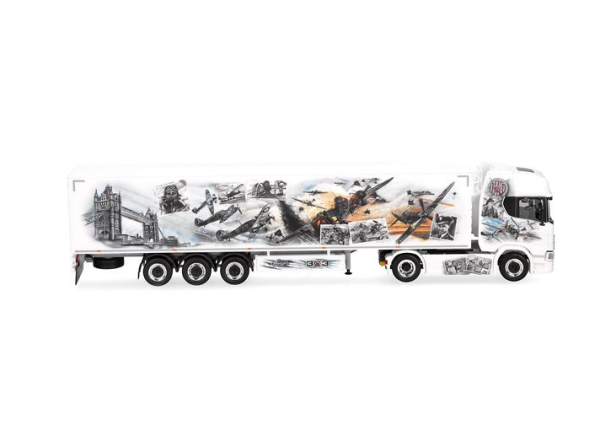 HER320962 - SCANIA CR 20 4x2 mit 3-Achs-Anhänger von REPINSKI – SQUADRON 303 - 1