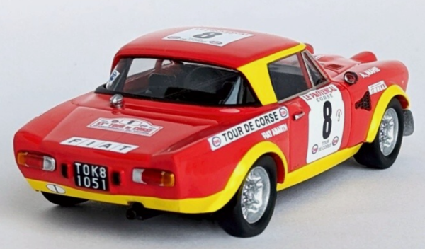 TRODSN284 - FIAT 124 Abarth #8 Rallye Tour de Corse 1974 B. DARNICHE – A. MAHE - 1
