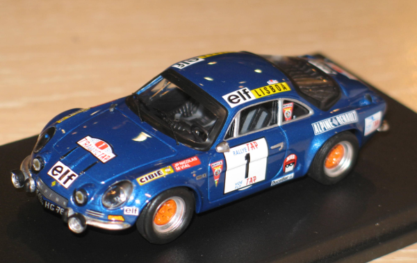 TRORRAL13 - RENAULT Alpine A110 #1 Rallye Portugal 1973 JP.NICOLAS-M.VIAL - 1