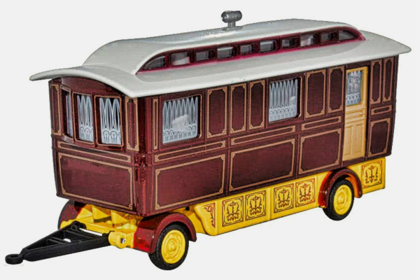 OXF76SCV001 - Wohnwagen „Showman“, bordeauxrot - 1