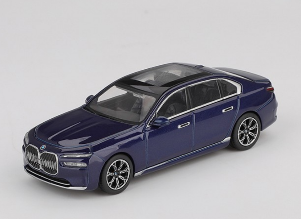 MGT01111-L - BMW I7 XDrive60 Tanzanitblau Metallic 2022 - 1