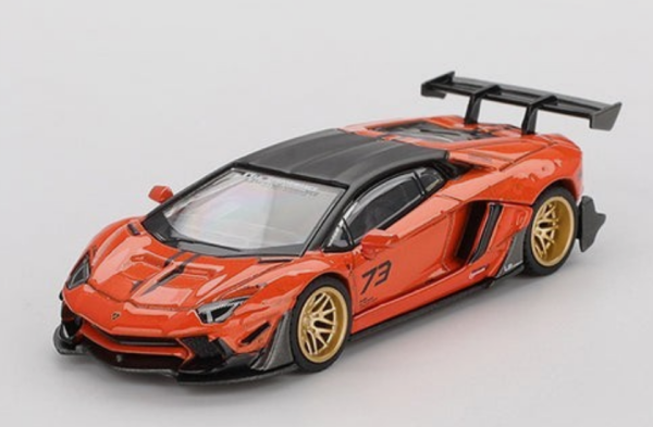 MGT01133-R - LAMBORGHINI Aventador LB Works Limited Edition Orange MDX 2025 - 1