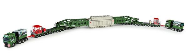 CONSET10020 - MAN Euro 5 TGX XXL mit seitlicher Pulverbrücke SCHEUERLE STB 320 mit EuroCombi L13 und MAN TGX GX - 1