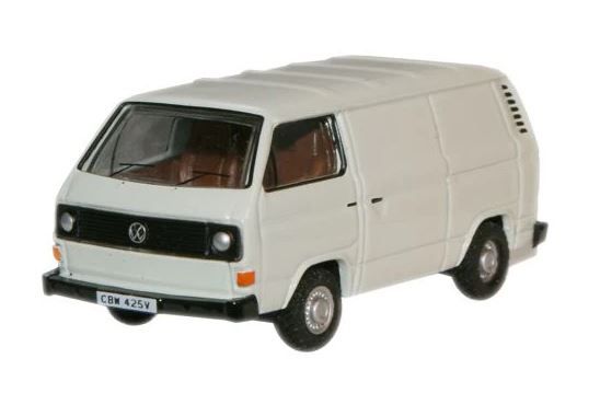 OXF76T25001 - Weißer Volkswagen T25 Transporter - 1
