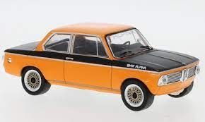IXOCLC368N - BMW-Alpina 2002 Tii 1972 Orange und Schwarz - 1