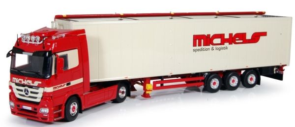 TEK61735 - MERCEDES BENZ ACTROS LH MP3 4x2 mit Semi Cargo Floor Michels - 1
