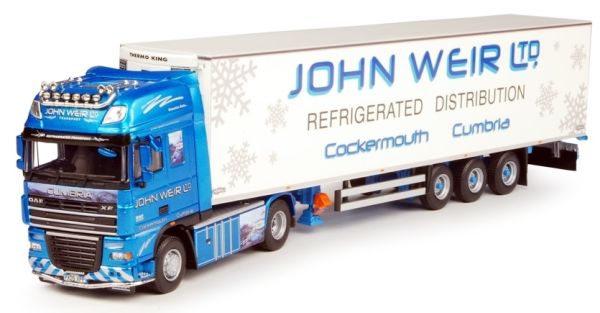 TEK64740 - DAF XF 105 Super Space Cab 4x2 und Chereau Kühlanhänger JOHN WEIR - 1