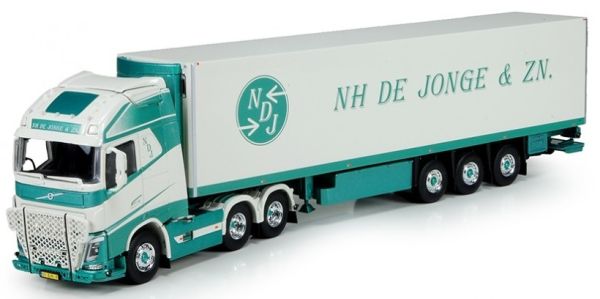 TEK72732 - VOLVO FH04 Globetrotter XL 6x4 mit Halbkühlschrank 3 Achsen NH DE JONGE - 1