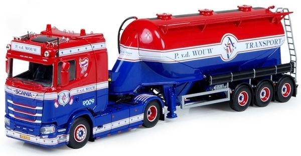 TEK73074 - SCANIA S 4x2 und Siloauflieger Feldbinder Pvd Wouw - 1