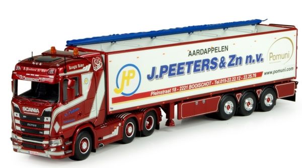 TEK74113 - SCANIA S V8 6x2 und J.Peeters Kartoffelförderbandanhänger - 1