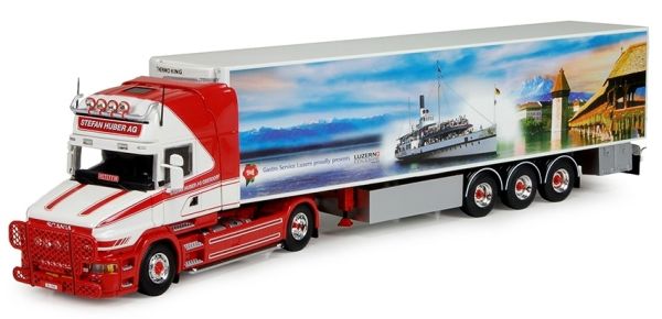 TEK75148 - SCANIA T Torpedo 4x2 Topline und Stefan Huber Kühlauflieger - 1