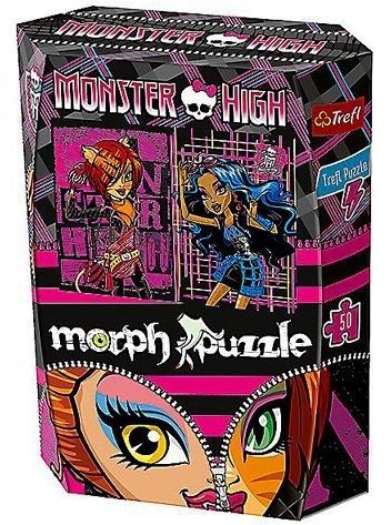 TRF35303 - Puzzle 50 Teile MONSTER HIGH (Toralei und Robecca Steam) 33 x 23 cm - 1