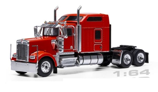 IXO64TR014A - KENWORTH W900 Sleeper Cab 6x4 1990 Rot - 1