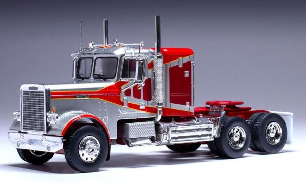 IXOTR200.22 - FREIGHTLINER FLC 120 64 T 6x4 1977 Grau und Rot - 1