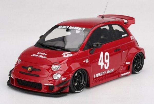 TS0613 - FIAT Abarth 595 LB-Works x abas 2024 rot - 1