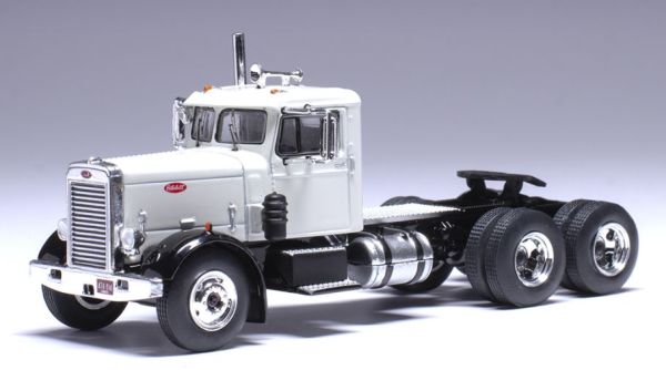 IXO-U64TR003 - PETERBILT 281 6x4 1955 Weiß mit schwarzen Kotflügeln – USA EDITION - 1