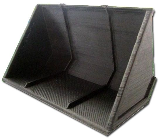 UM144 - Großvolumiger Eimer mit den Abmessungen 77 x 43 x 40 mm; der ohne Zubehör verkauft wird - 1