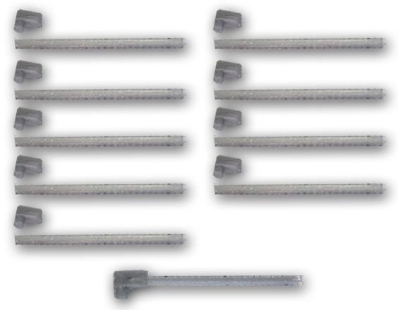 UM154 - Graue Deluxe-Spannschlösser x10 für UM150- und UM151-Paarung - 1