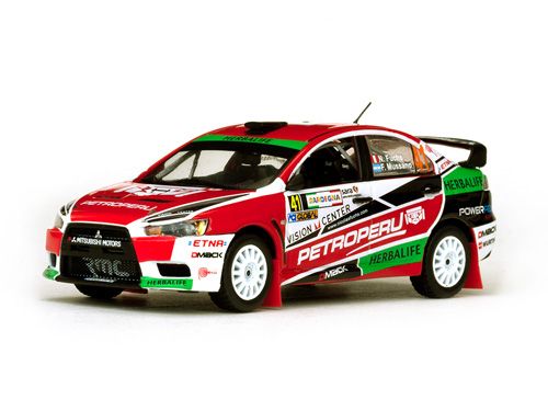 VIT43450 - MITSUBISHI Lancer Evolution X #41 Rallye Sardinien 2013 N.Fuchs / F.Mussano - 1