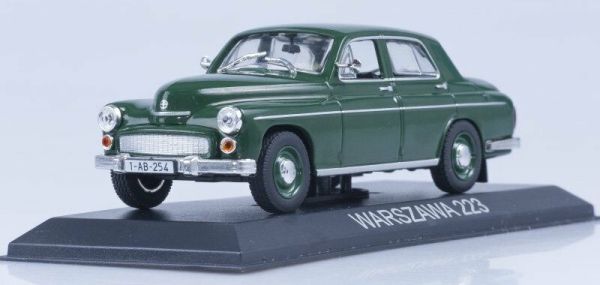 MAGLCWARS223 - WARSZAWA 223 4-türige Limousine 1962 grün in Blisterverpackung verkauft - 1