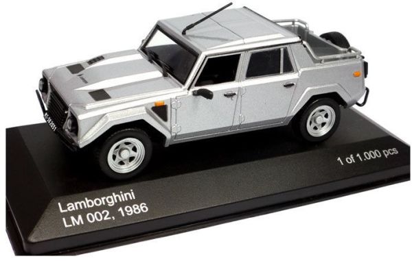 WBX105 - LAMBORGHINI LM002 1986 Pickup silbergrau - 1