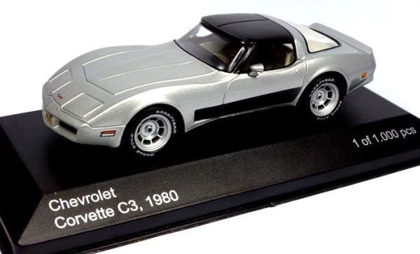 WBX118 - CHEVROLET Corvette C3 1980 grau - 1