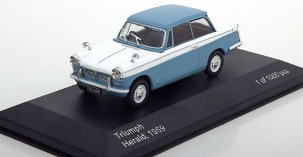 WBX119 - TRIUMPH Herald 1959 blau und weiß - 1