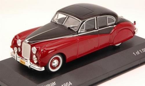 WBX131 - JAGUAR MK VII RHD 1954 rot und schwarz - 1