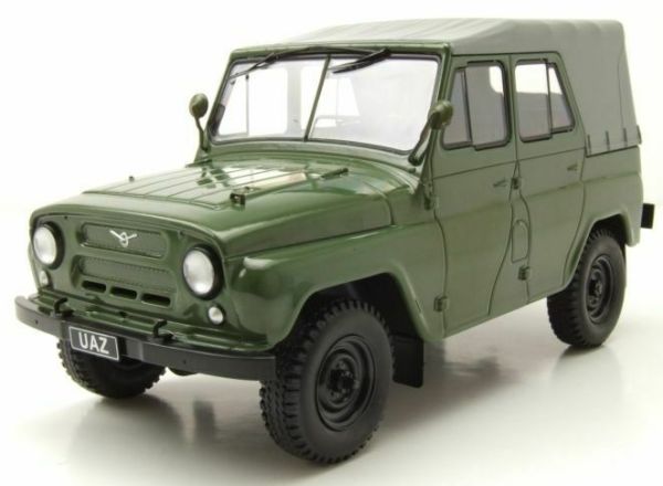 WBXWB124042 - UAZ 469 4x4 1975 olivgrüne graue Plane - 1