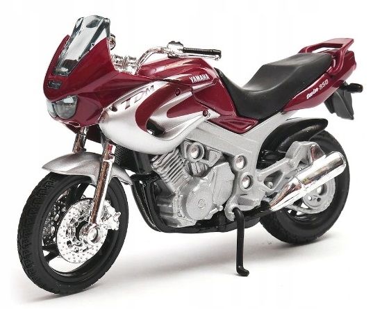 WELY19660PWD - Motorrad YAMAHA TDM 850 rot und grau - 1
