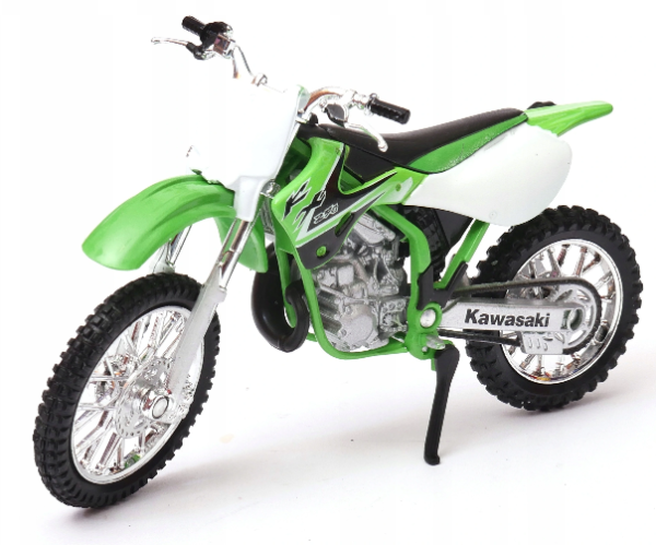 WELK19660PWD - Motocross KAWASAKI KX250 2002 grün und weiß - 1