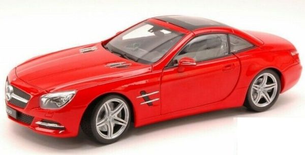 WEL18046W - MERCEDES BENZ SL500 2012 rotes geschlossenes Hardtop - 1
