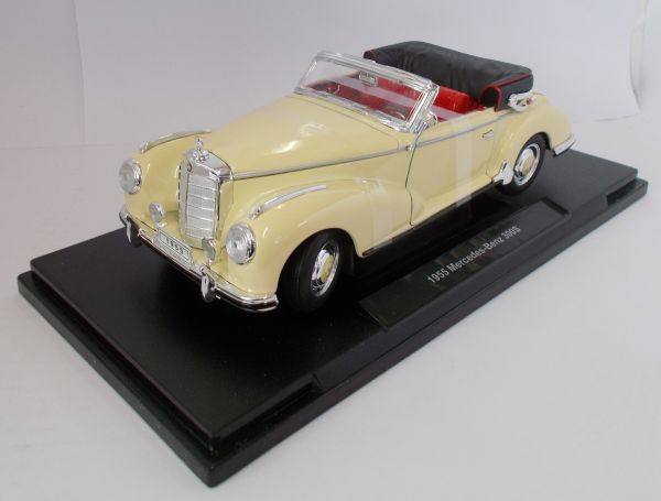 WEL19859W - MERCEDES BENZ 300S 1955 cremefarbenes offenes Cabriolet - 1