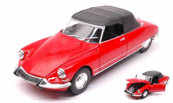 WEL22506H-W - CITROEN DS 19 Cabrio geschlossen rot - 1