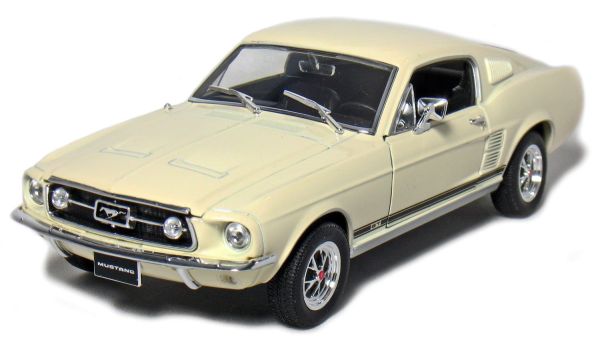 WEL22522WB - FORD Mustang GT 1967 weiß - 1