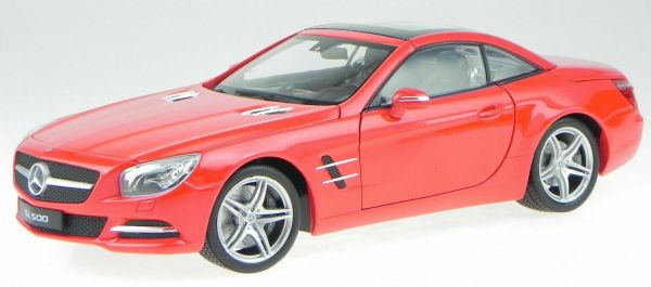 WEL24041WB - MERCEDES BENZ SL500 2012 rotes geschlossenes Hardtop - 1