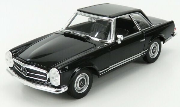WEL24093WC - MERCEDES BENZ 230SL 1963 schwarz - 1