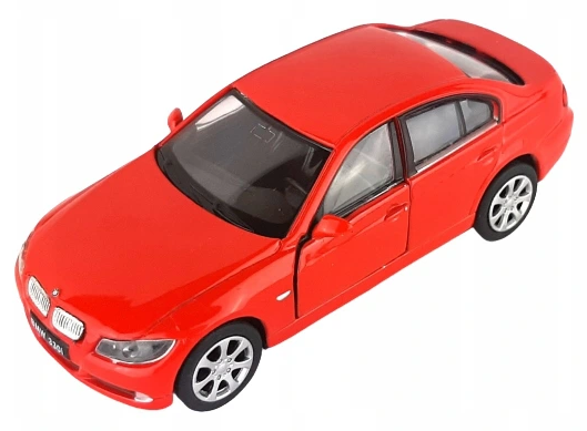 WELBM49720W - Rotes BMW 330i Friktionsmodell - 1
