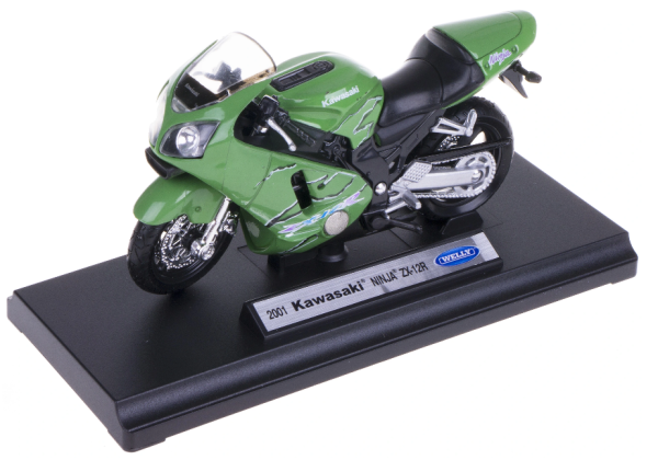 WELK19660PWB - Motorrad KAWASAKI Ninja ZX-12r grün - 1