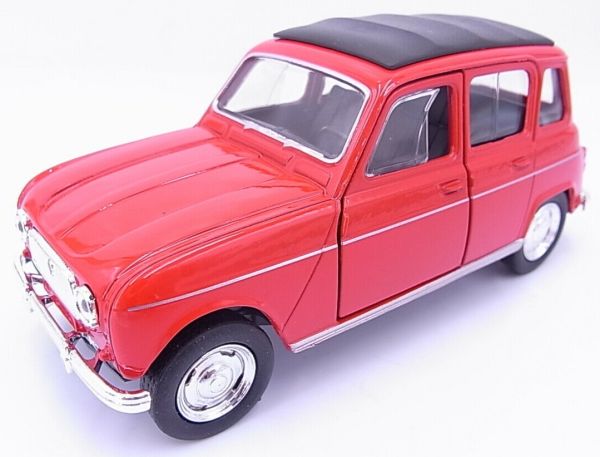 WELRE49720WE - RENAULT 4L 1961 rotes Reibungsmodell - 1