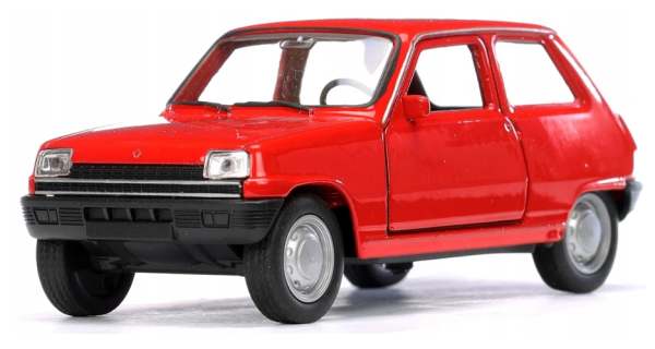 WELRE49720WI - RENAULT 5 rotes Reibungsmodell - 1
