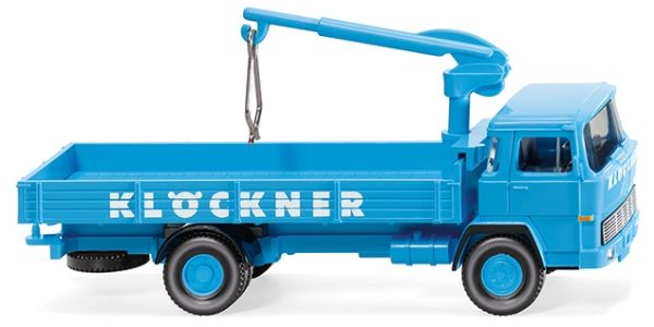 WIK042301 - MAGIRUS 100 D7 Bühne mit KLÖCKNER Kran - 1